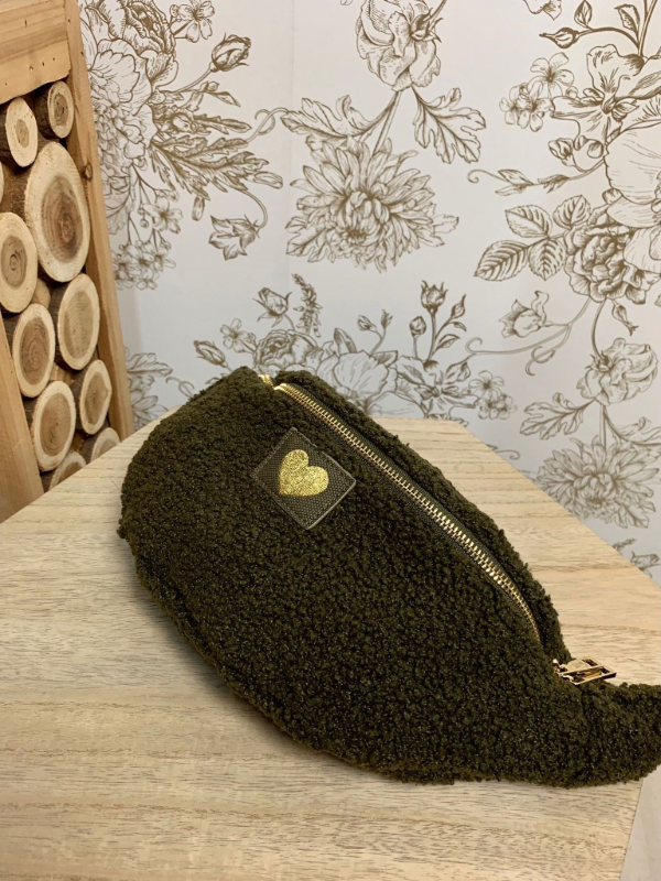 Sac banane moumoute kaki