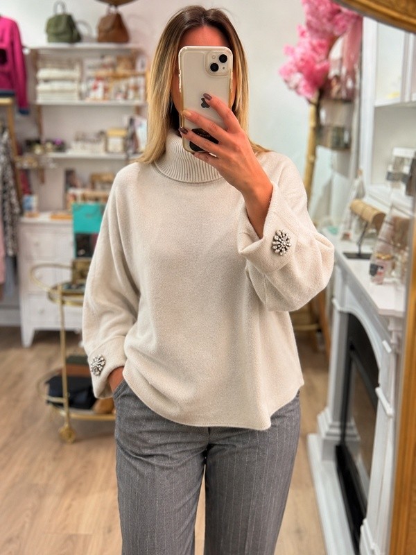 Pull Mindy beige